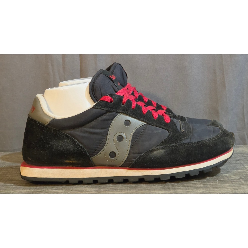 Saucony Jazz Retro Running Sneakers Women's Size 9 Black Red